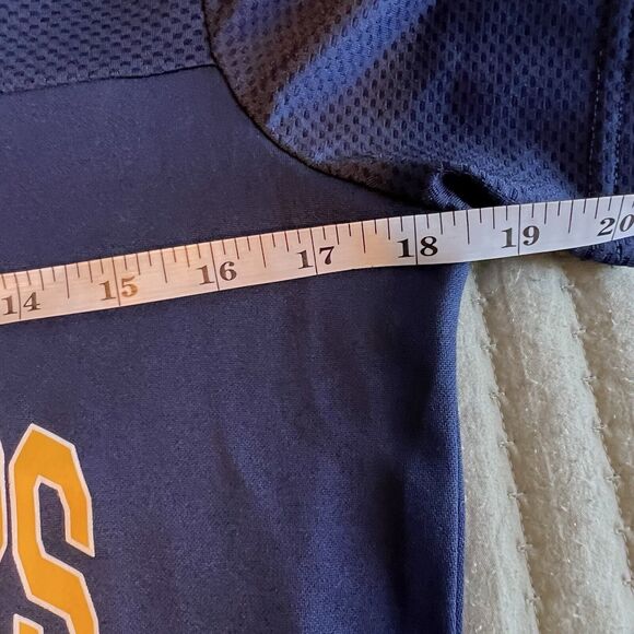 Women's West Virginia Mountaineers Shirt G3 4Her by Carl Banks Size Small - Picture 7 of 8